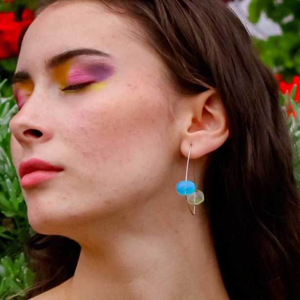 Melissa McArthur Jewellery ターコイズ ピアス Melissa McArthur Jewellery ターコイズ ピアス