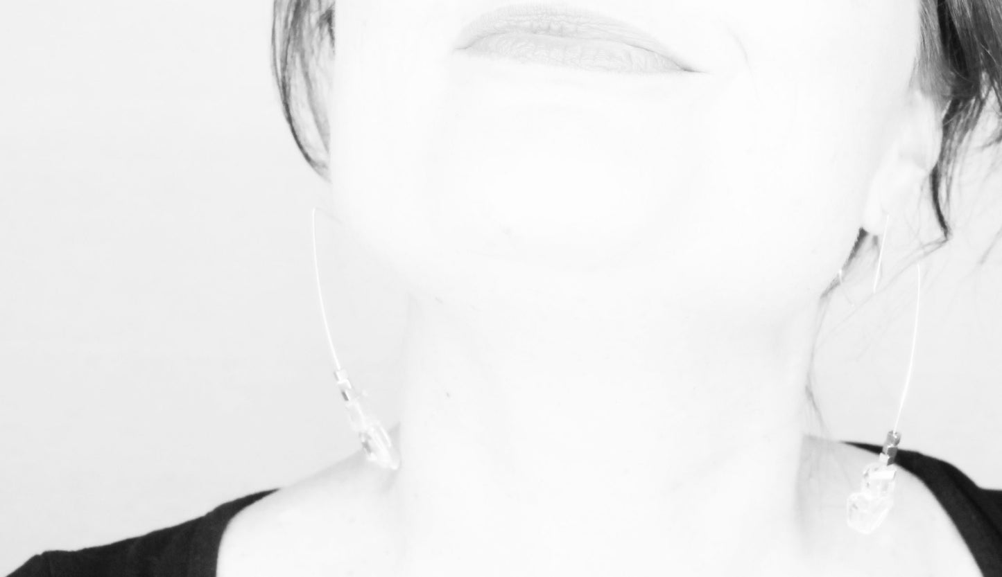 Ziggy Stardust inspired with Fresh Water Pearls