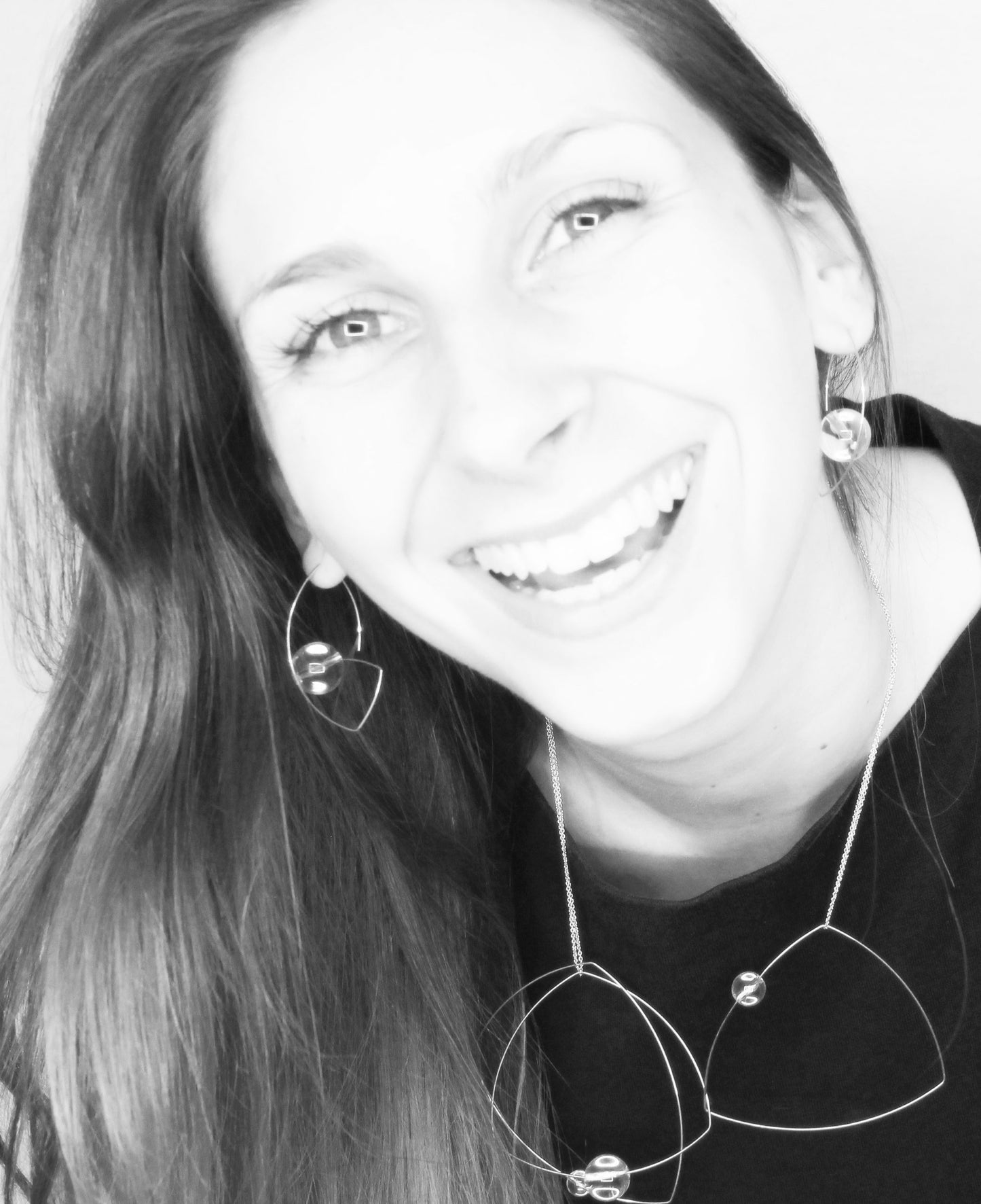 'Morph It'! Long Necklace with Gemstones