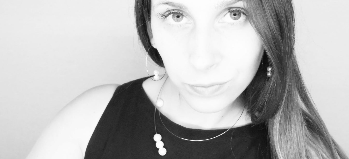 'Morph It' Necklace with Round Freshwater Pearl