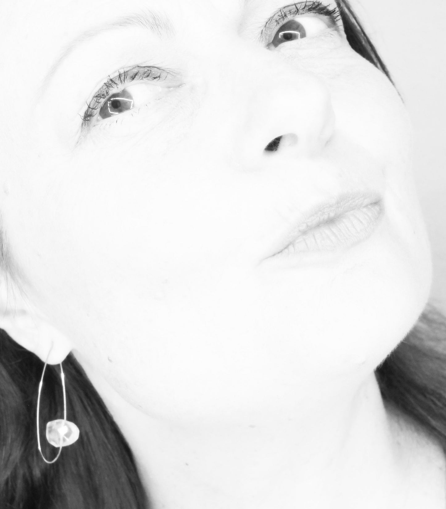 Pointed Drop Earrings with Gemstones - more fabulous colours