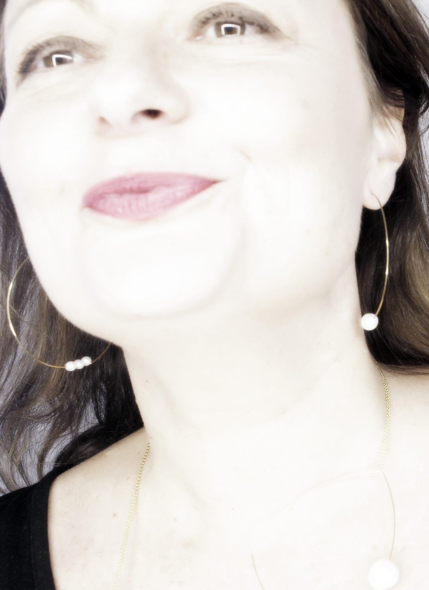 'Morph It' Necklace with Round Freshwater Pearl