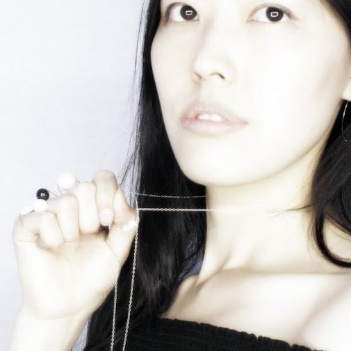 Pointed Ring with White Freshwater Pearl