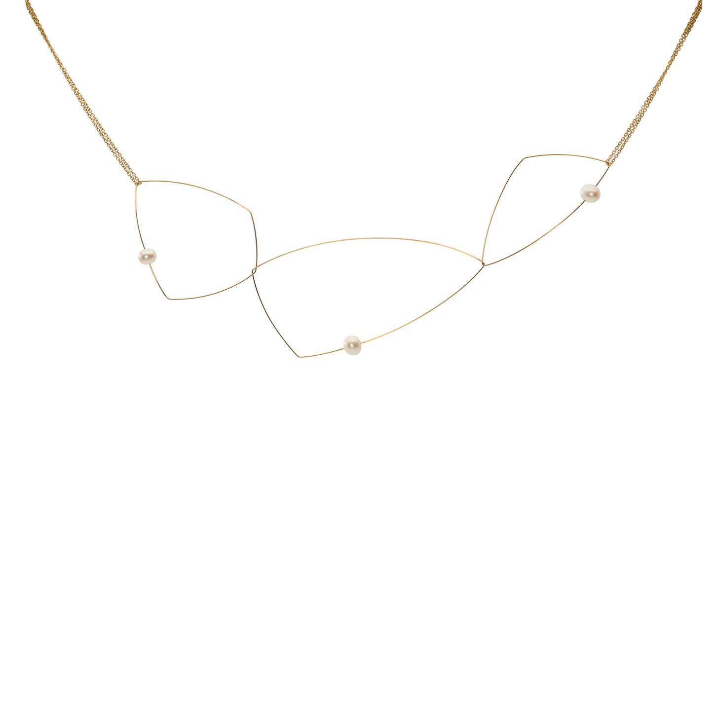 'Morph It' Necklace with Round Freshwater Pearl