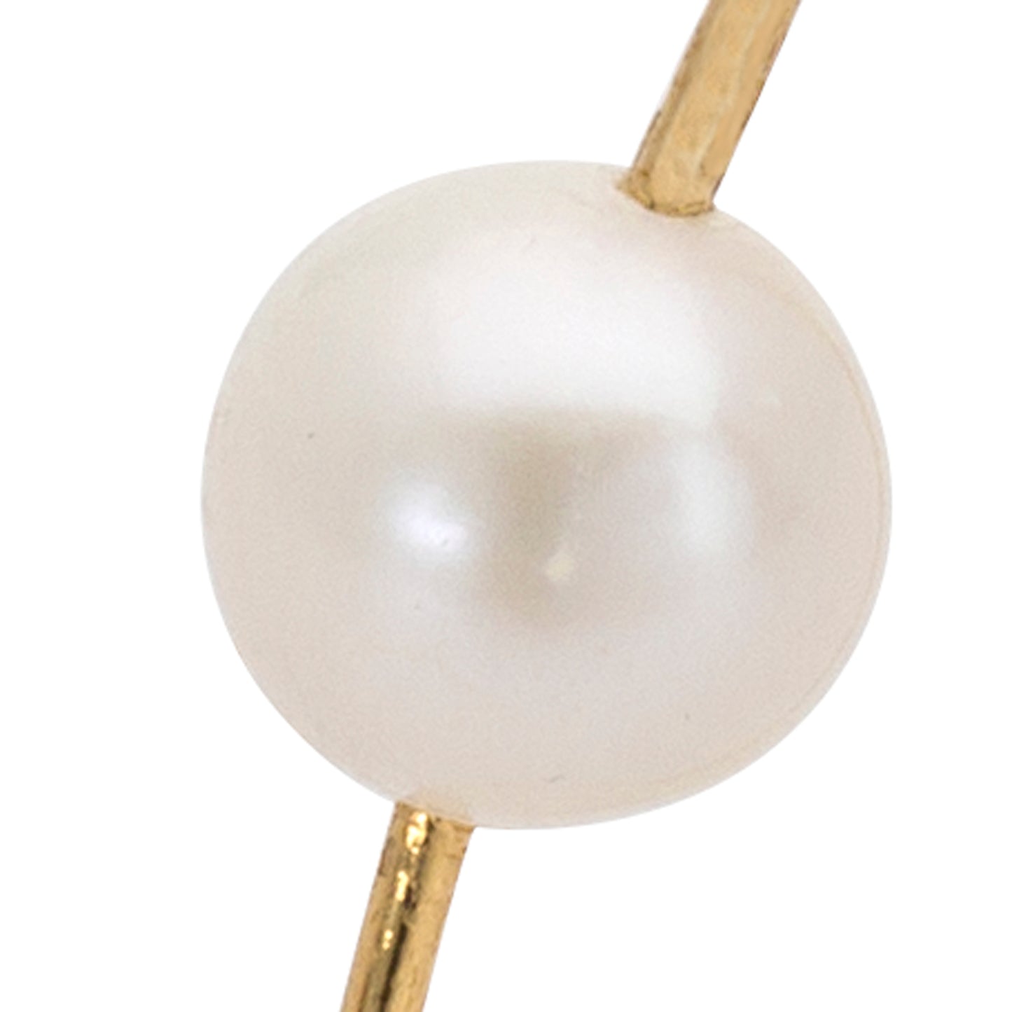 Teardrop Ring with Natural Freshwater Pearls