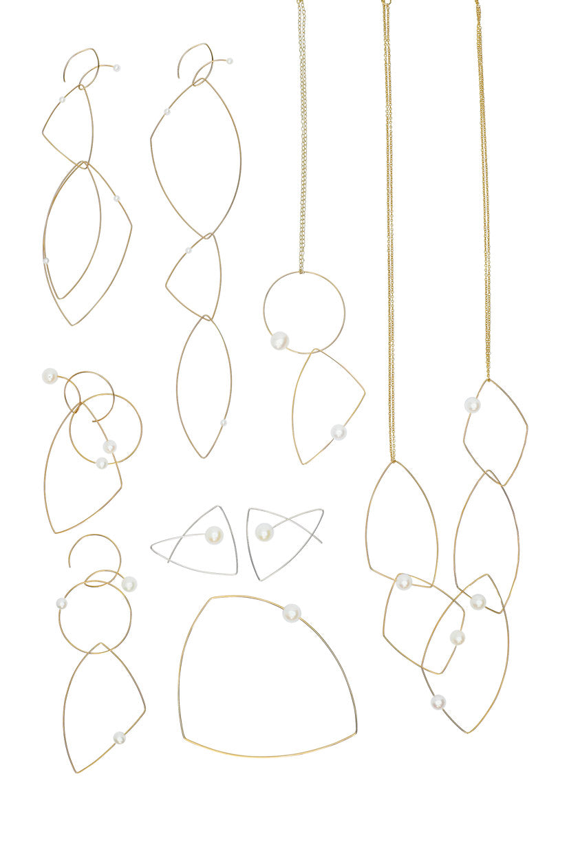 'Morph It'! Long Necklace with Gemstones