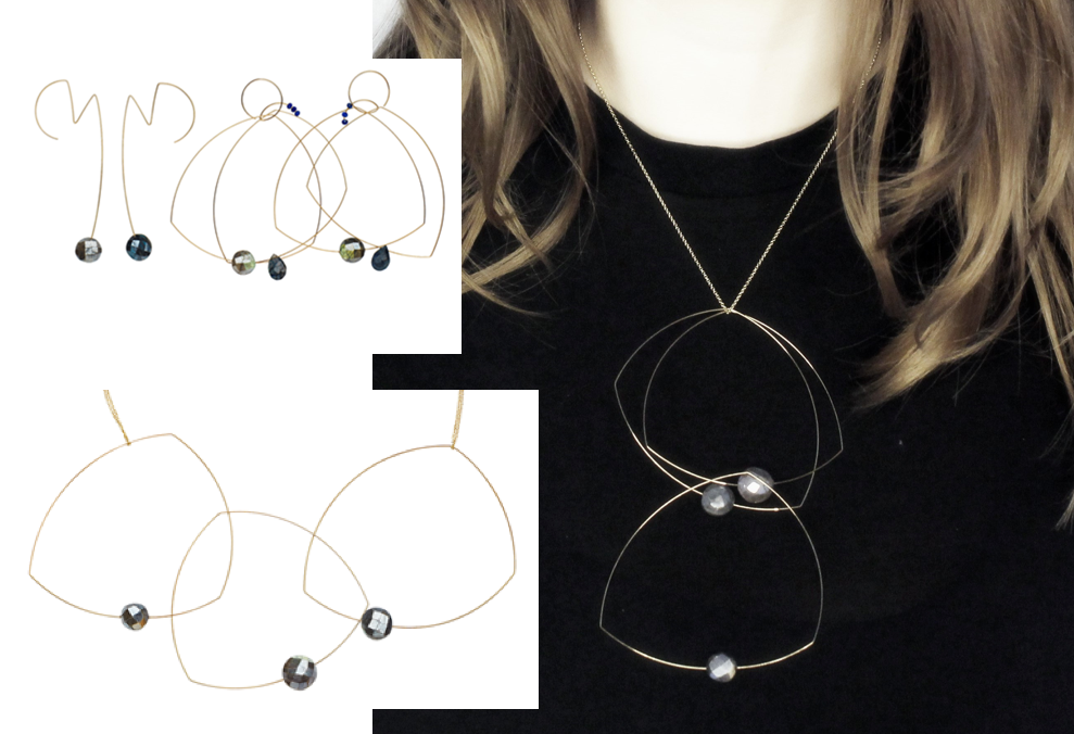 'Morph It!' Necklace with Silverite Labradorite
