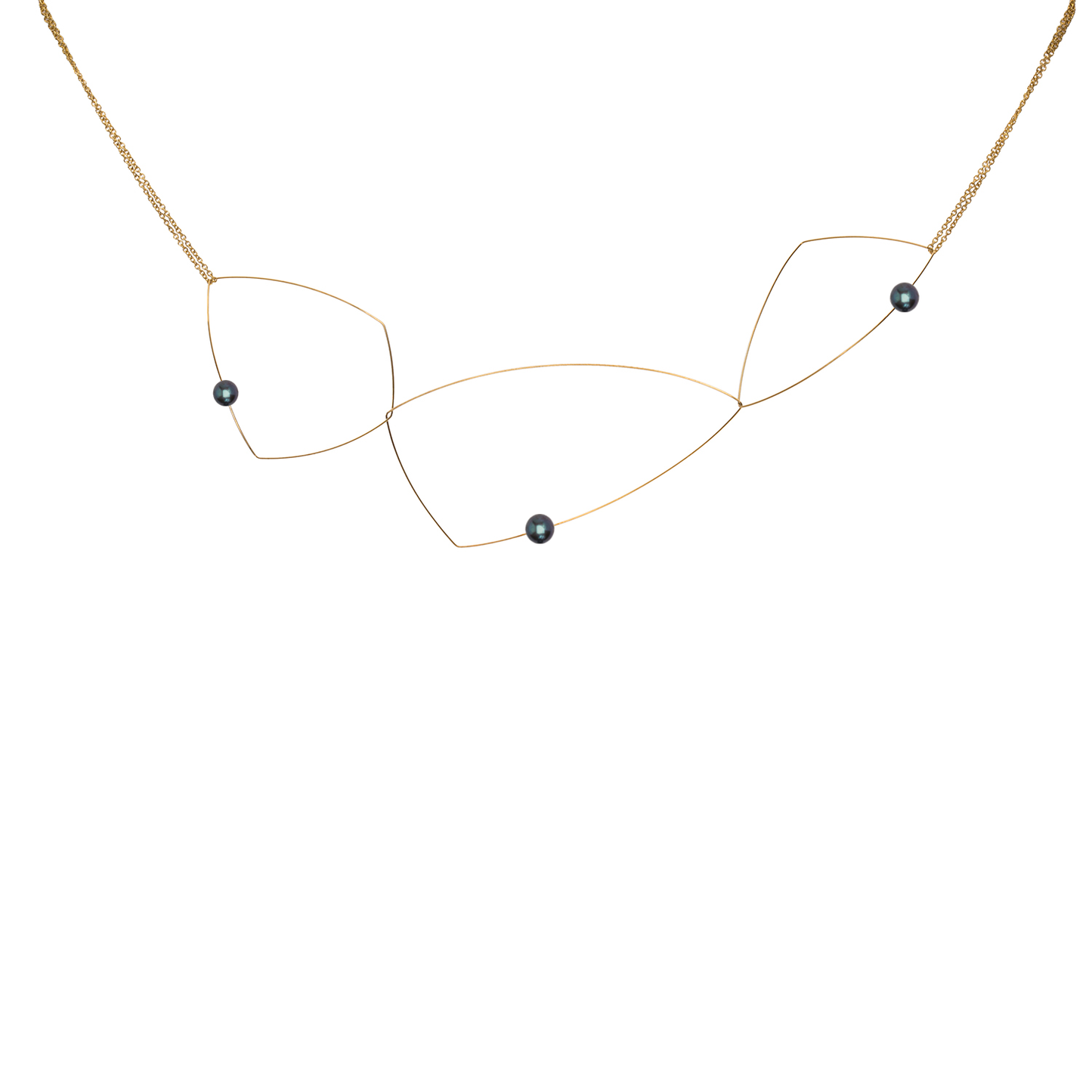 'Morph It' Necklace with Round Freshwater Pearl