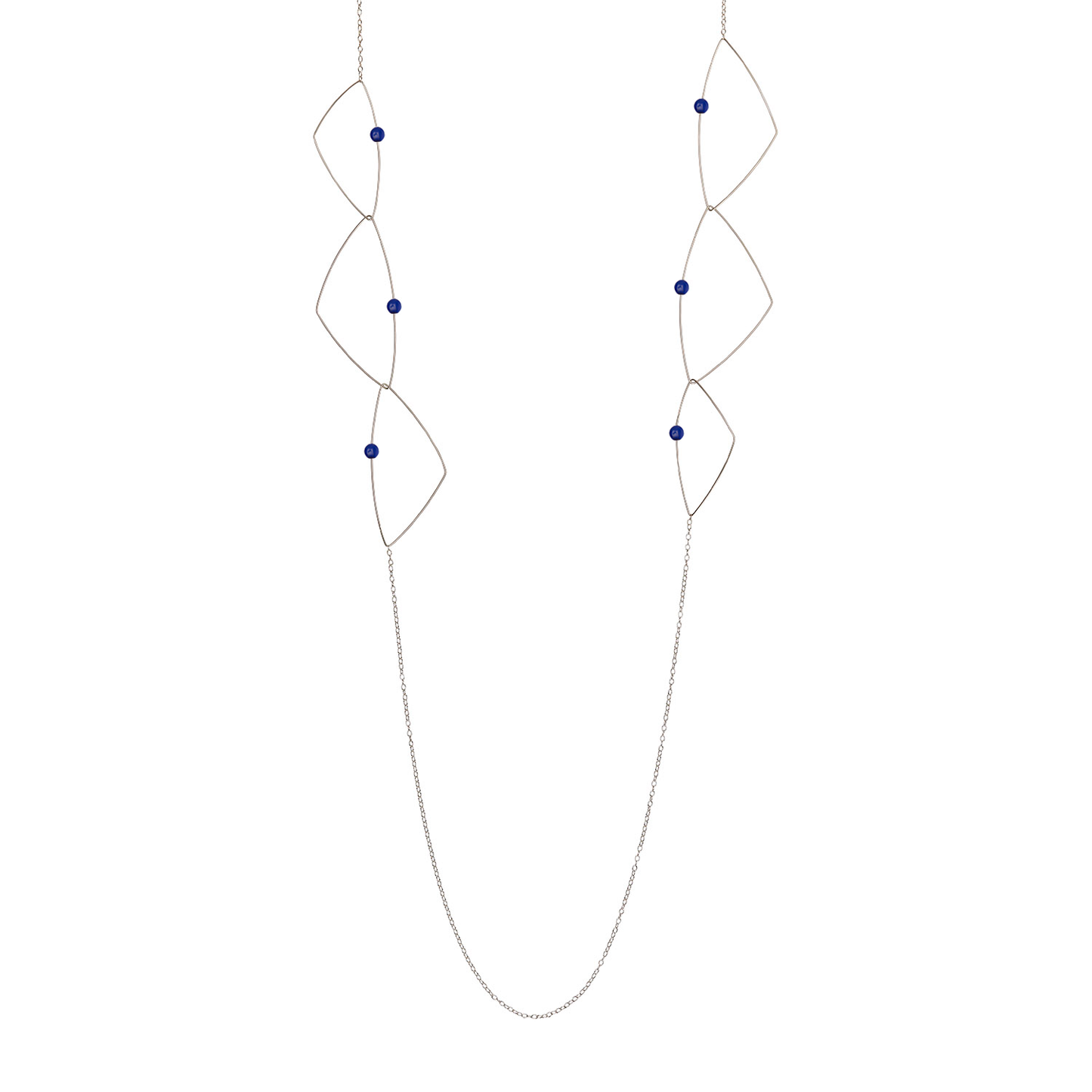 'Morph It'! Long Necklace with Gemstones