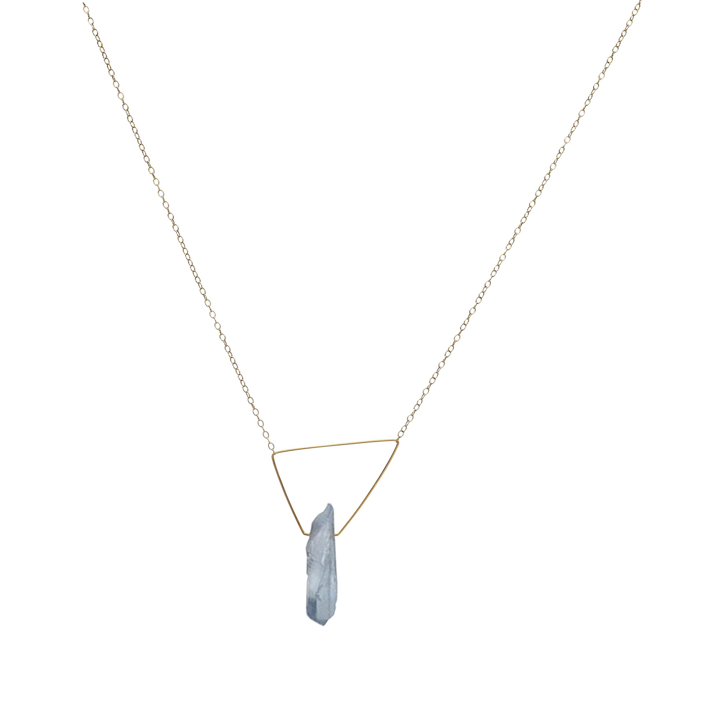 Triangle Necklace with Shards and Obelisk