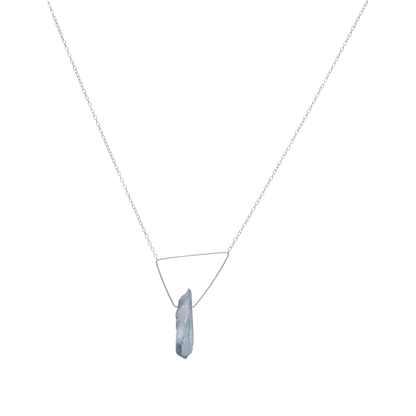 Triangle Necklace with Shards and Obelisk