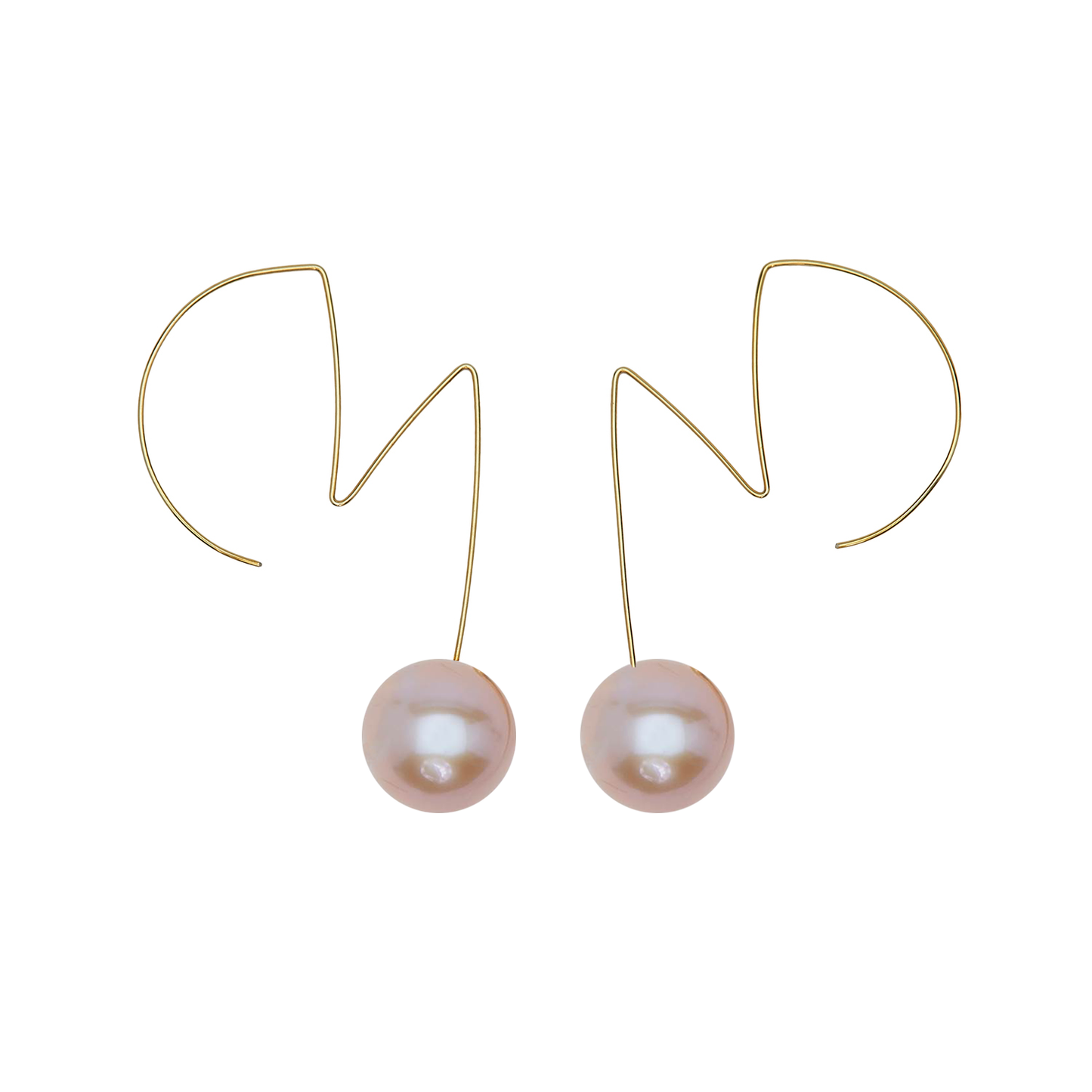 Ziggy Stardust inspired with Fresh Water Pearls