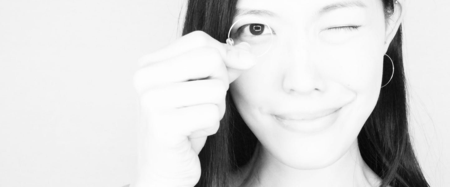 Medium Round Grey Hoops with Round Freshwater Pearls