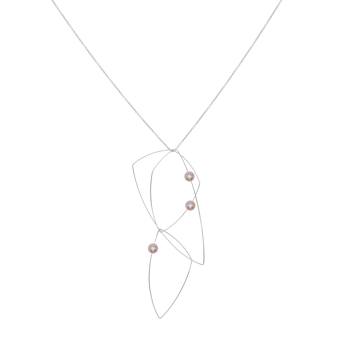 'Morph It' Necklace with Round Freshwater Pearl