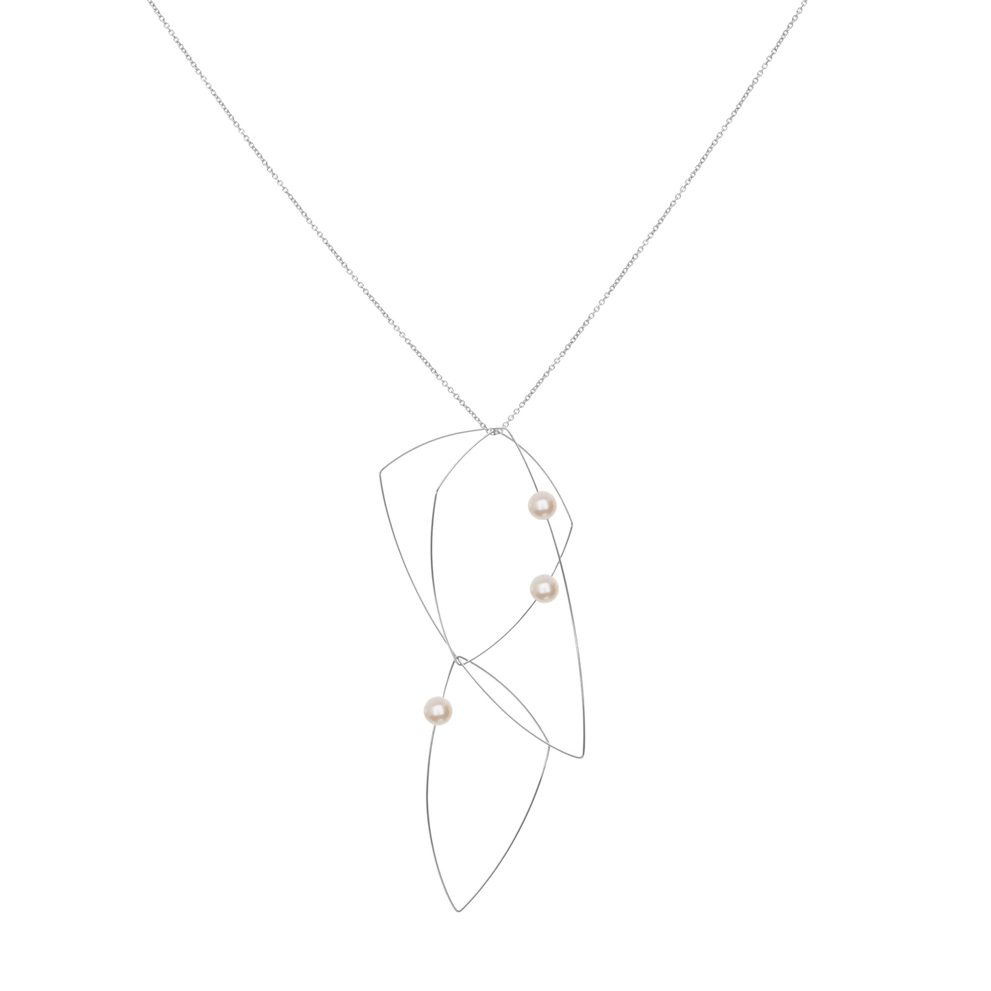 'Morph It' Necklace with Round Freshwater Pearl