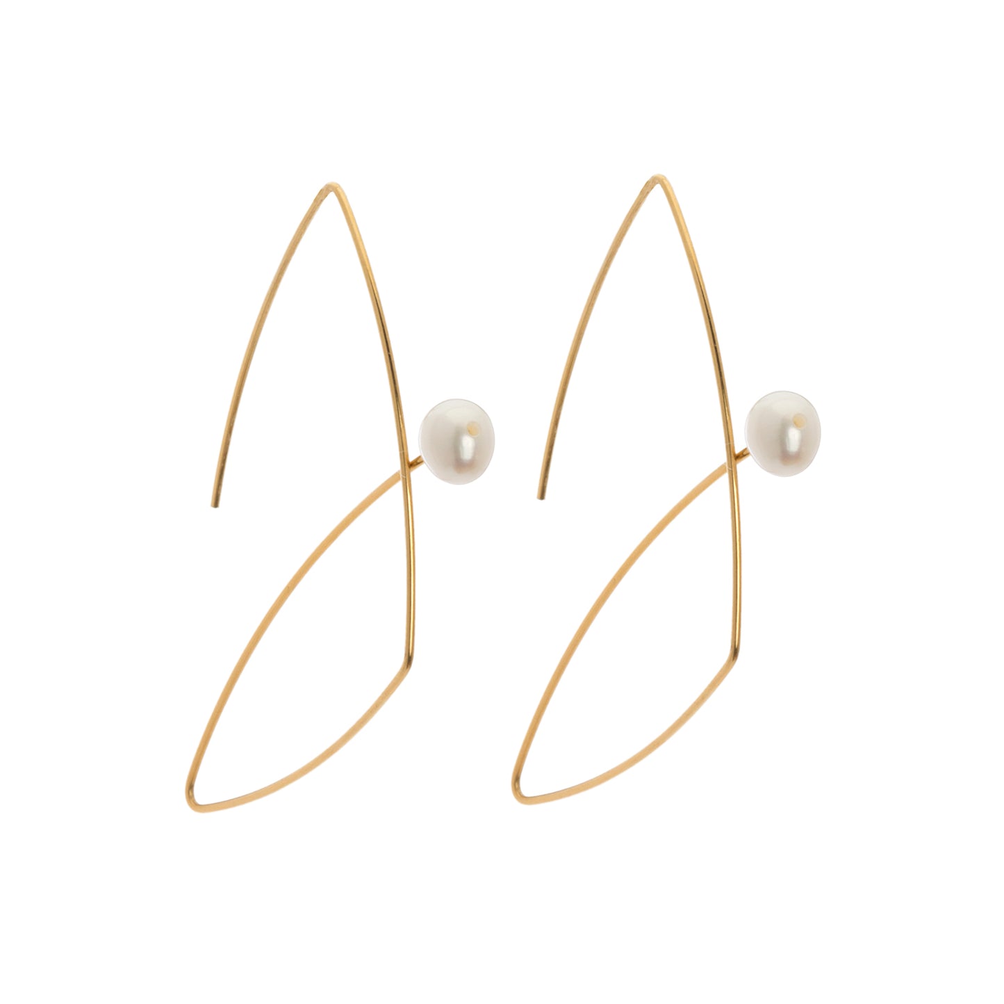 'Morph It!' Earrings with Freshwater Pearls