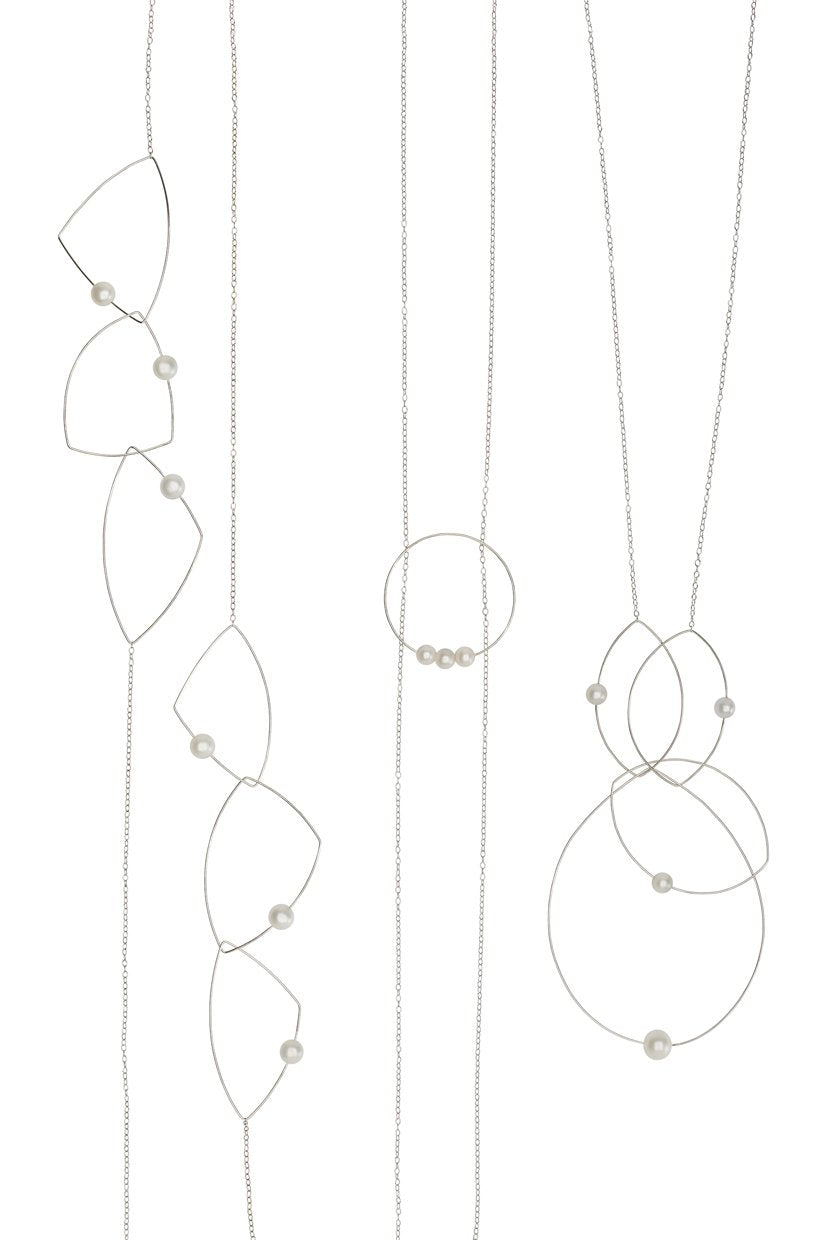 Long 'Morph It' Necklace with Freshwater Pearls