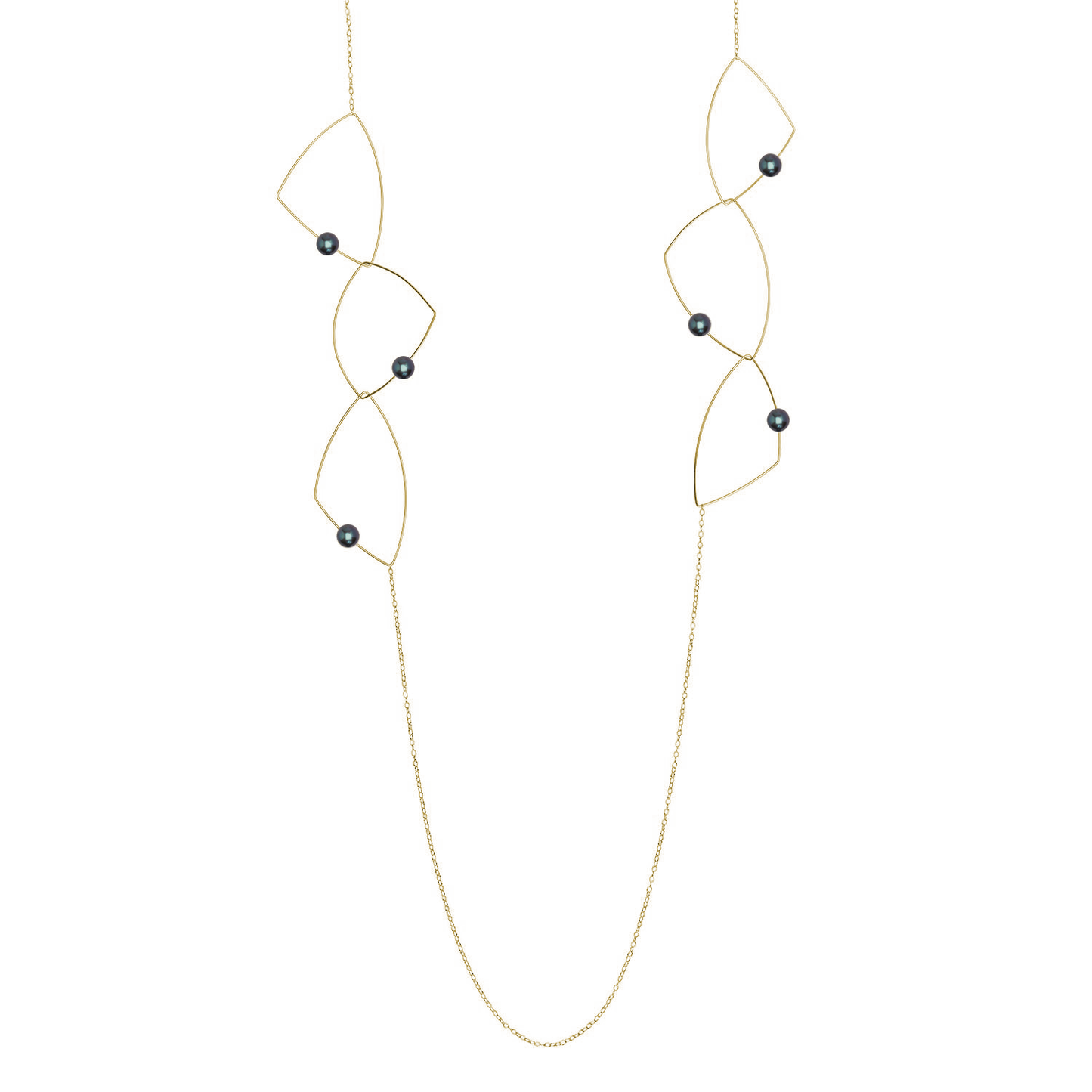 Long 'Morph It' Necklace with Freshwater Pearls