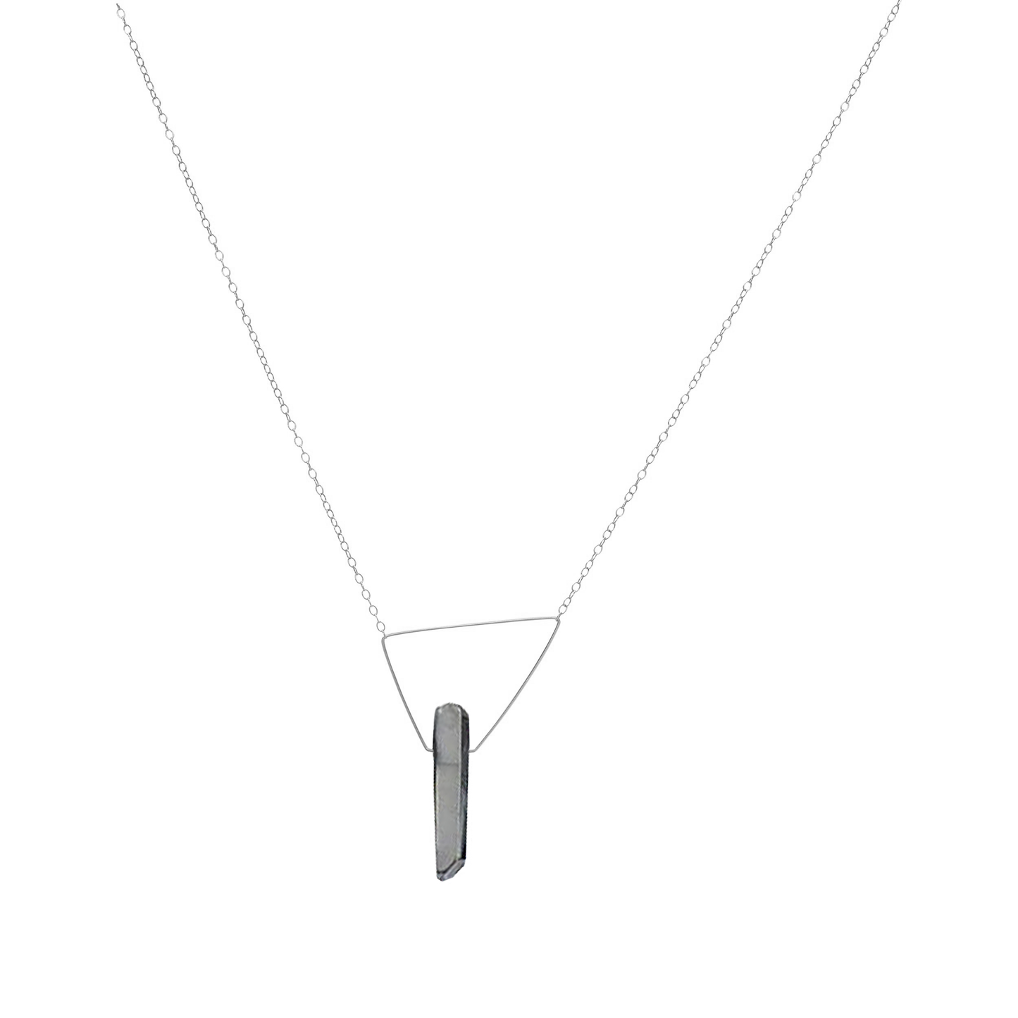 Triangle Necklace with Shards and Obelisk
