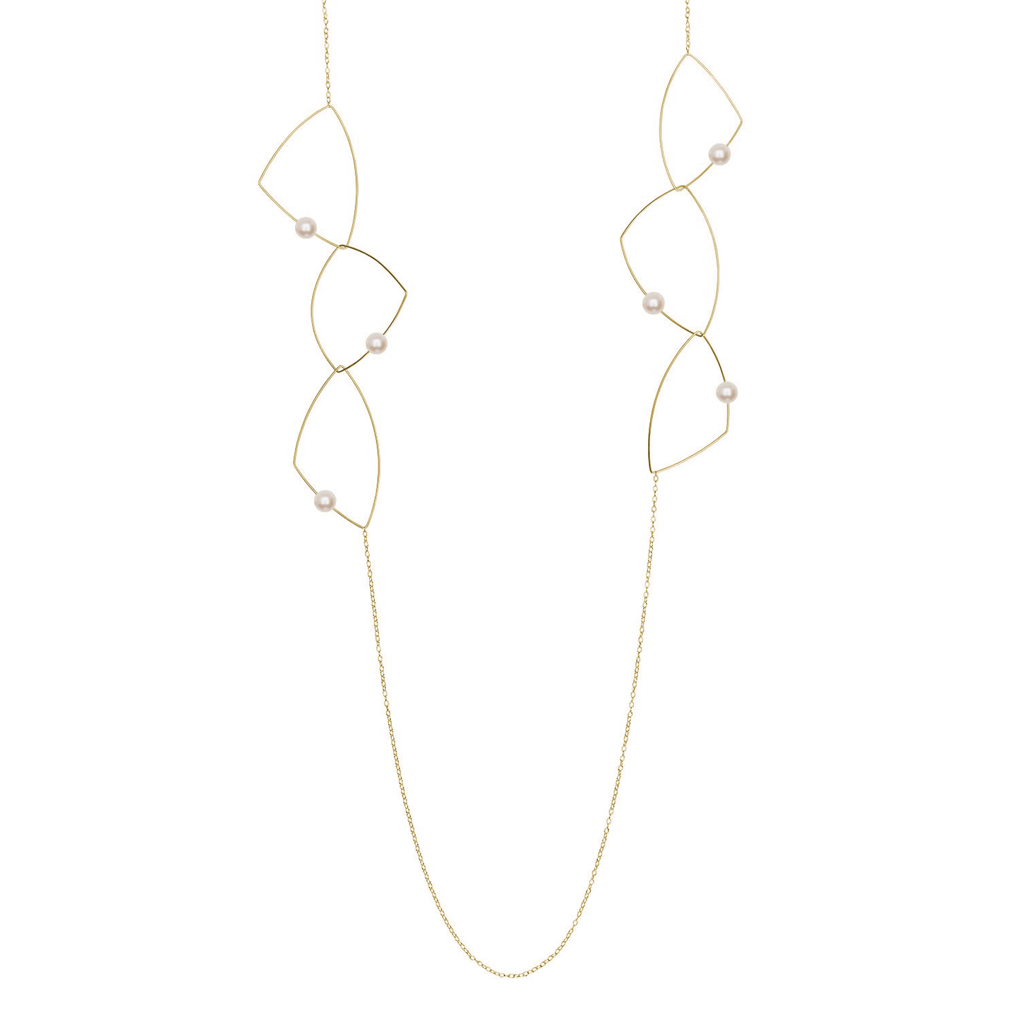 Long 'Morph It' Necklace with Freshwater Pearls