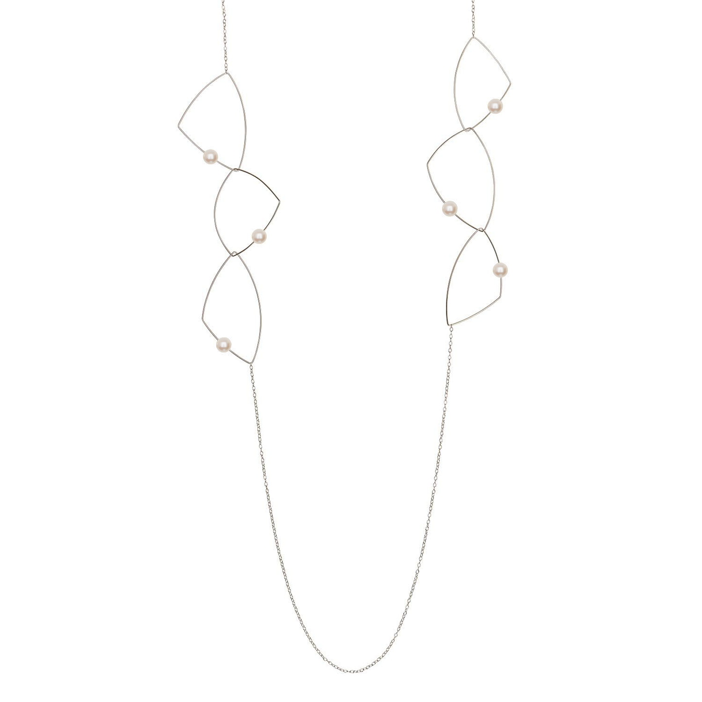 Long 'Morph It' Necklace with Freshwater Pearls